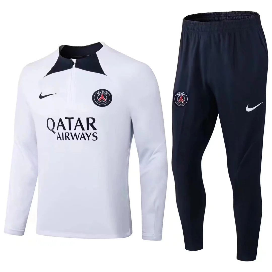 PSG Paris white/blue tracksuit 2022/23