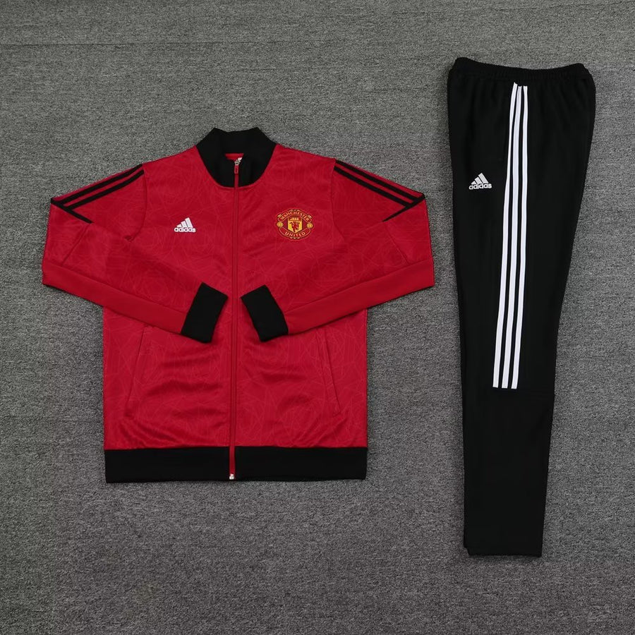 Manchester United Red/Red Tracksuit 2023/24