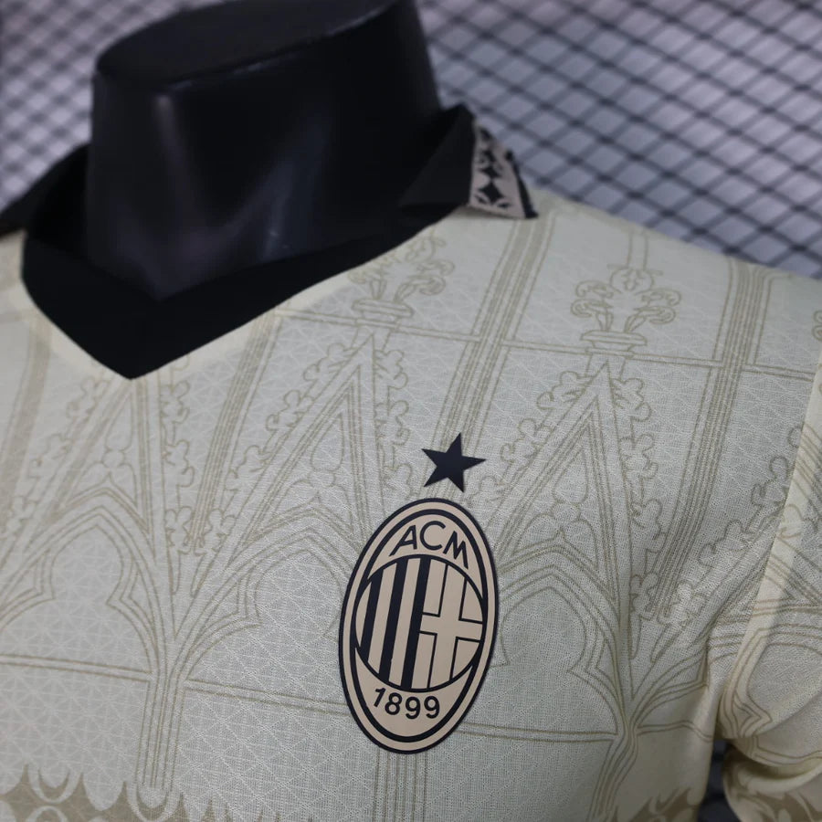 AC Milan Puma x Pleasures Beige Jersey 2024/25- Player Version