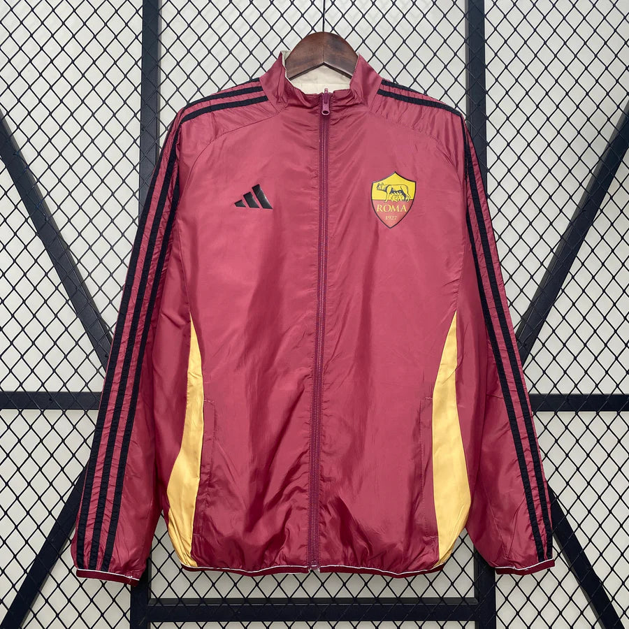 AS Roma Rome reversible windbreaker coat jacket 2024/25