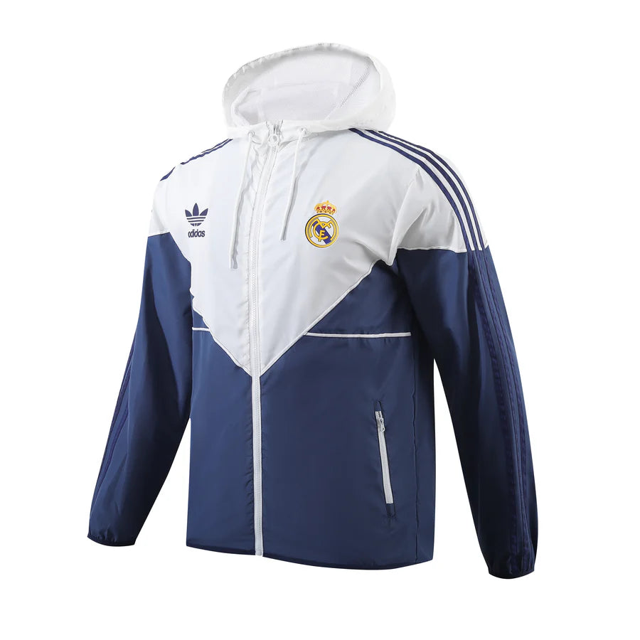 Real Madrid white coat jacket 2024/25