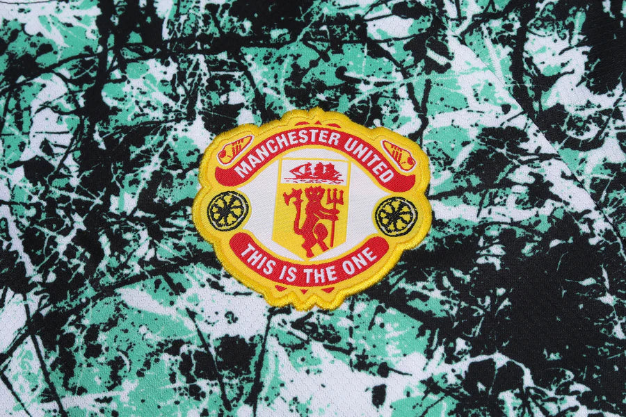Manchester United FC Adidas The Stone Roses Icon Football Kit 2023/24-Children