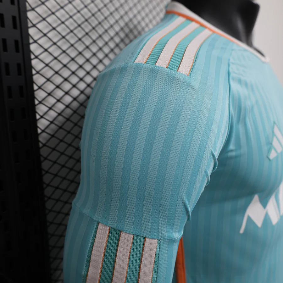Inter Miami Third Player Version LS Long Sleeve Football Shirt 2024/25