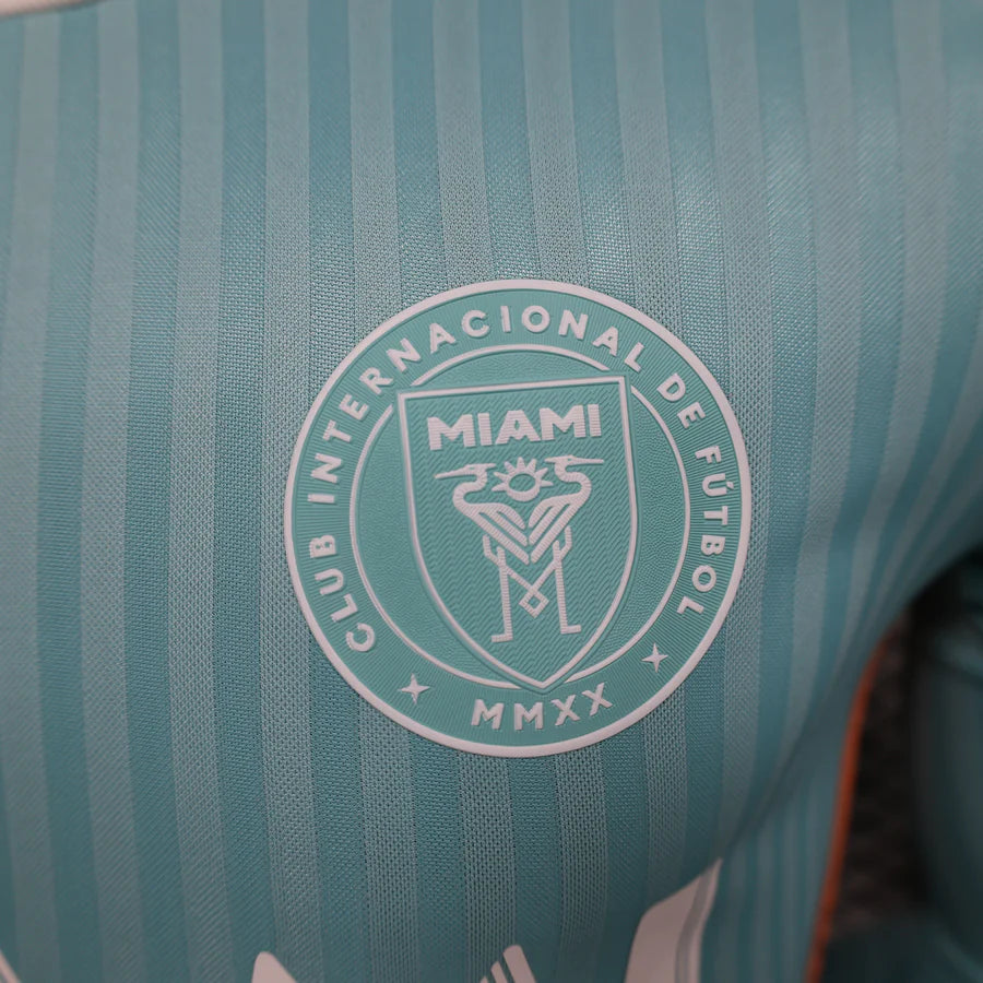 Inter Miami Third Player Version LS Long Sleeve Football Shirt 2024/25