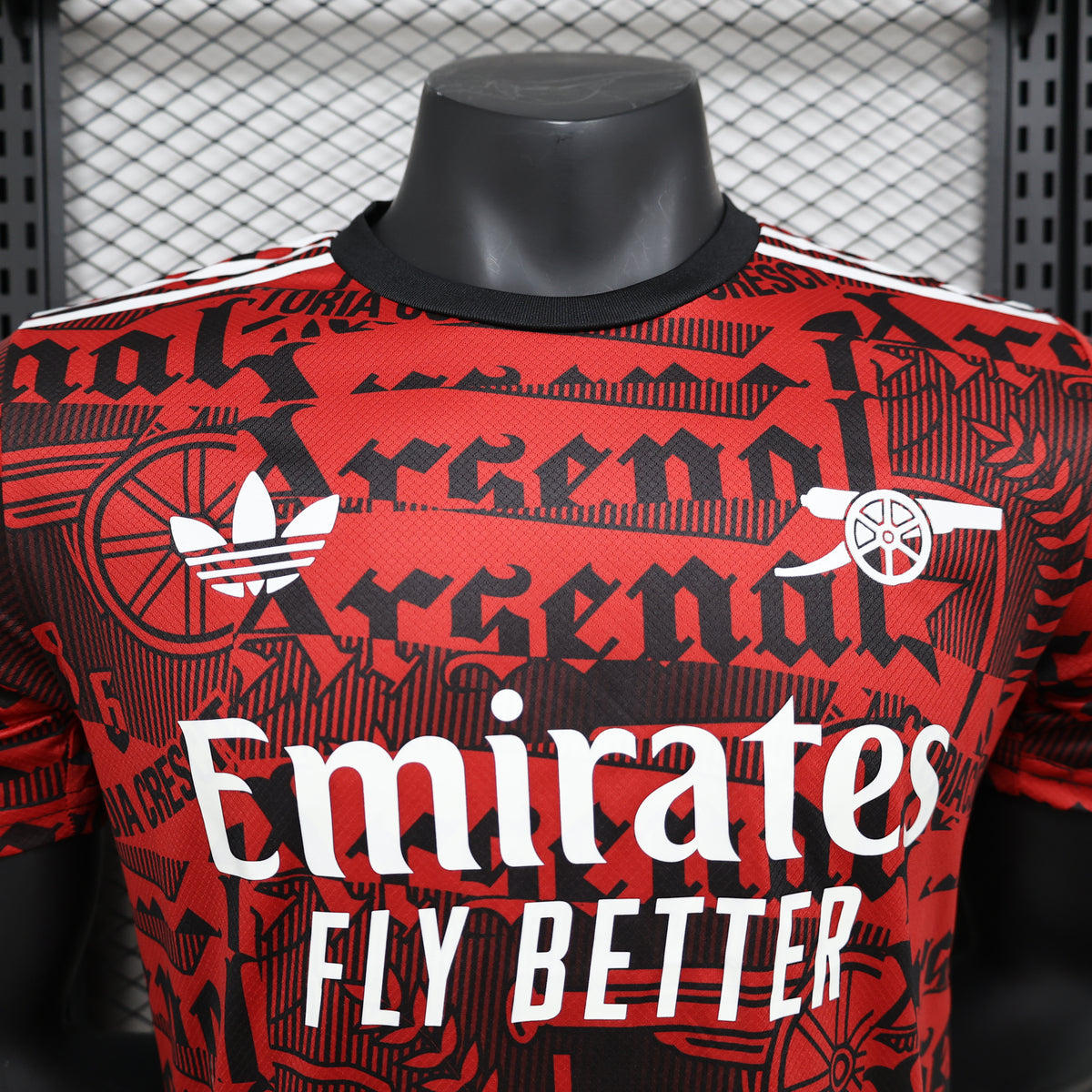 MAILLOT ARSENAL EDITION ROUGE 2024/2025– Version Player