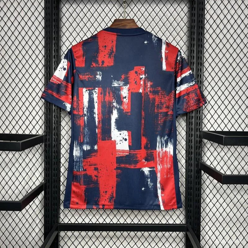PSG Paris Pre-Match Football Shirt 2024/25