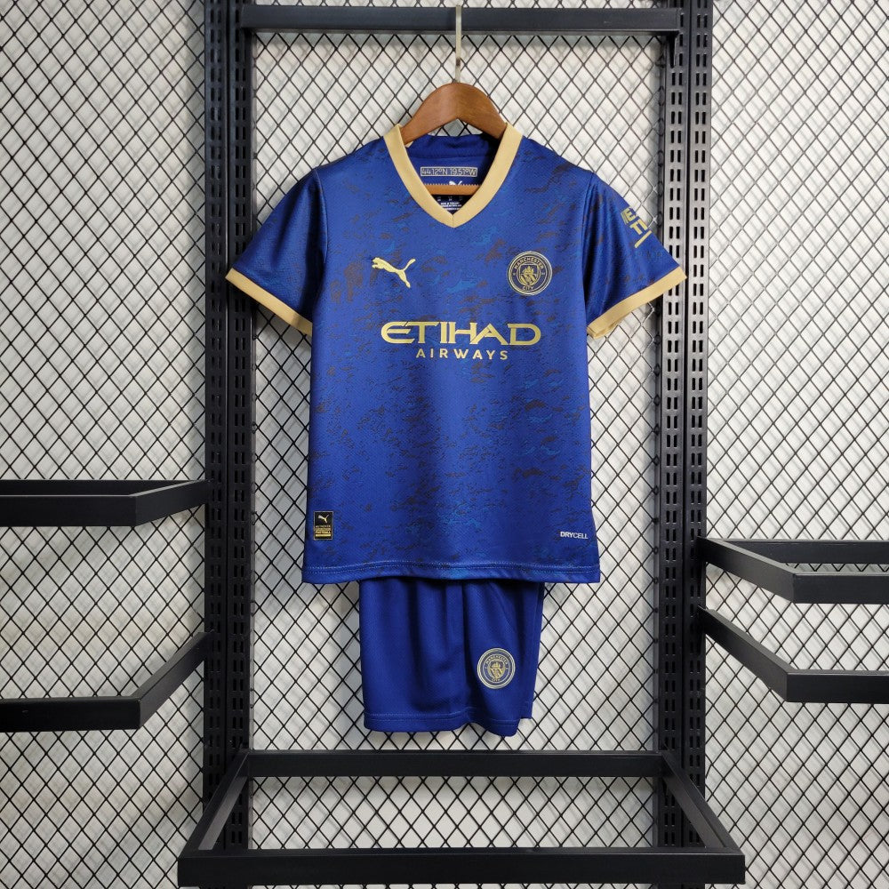 Maillot Manchester City enfant 2023 bleu-Enfant