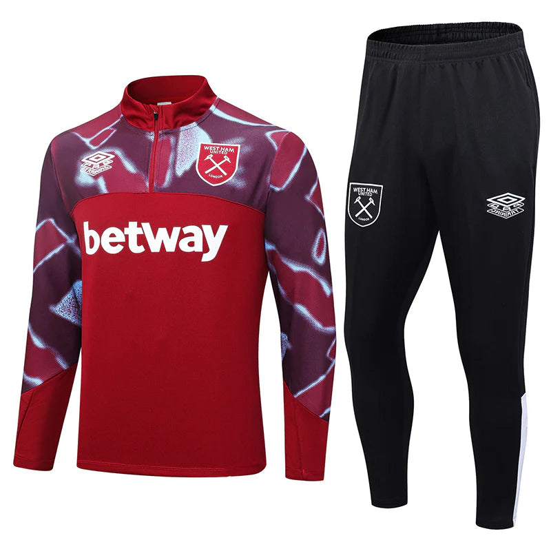 West Ham Red Tracksuit 2023/24