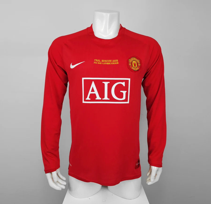 Manchester United home jersey SL FINAL 2008