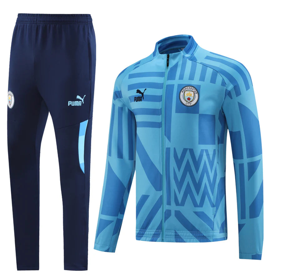 Manchester City Blue Tracksuit 2022/23