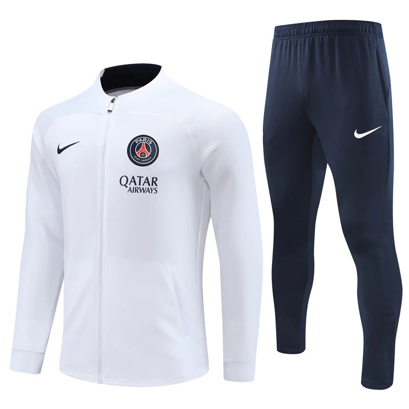 PSG Paris blue white tracksuit 2023/24