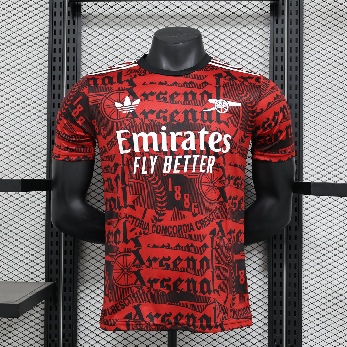MAILLOT ARSENAL EDITION ROUGE 2024/2025– Version Player