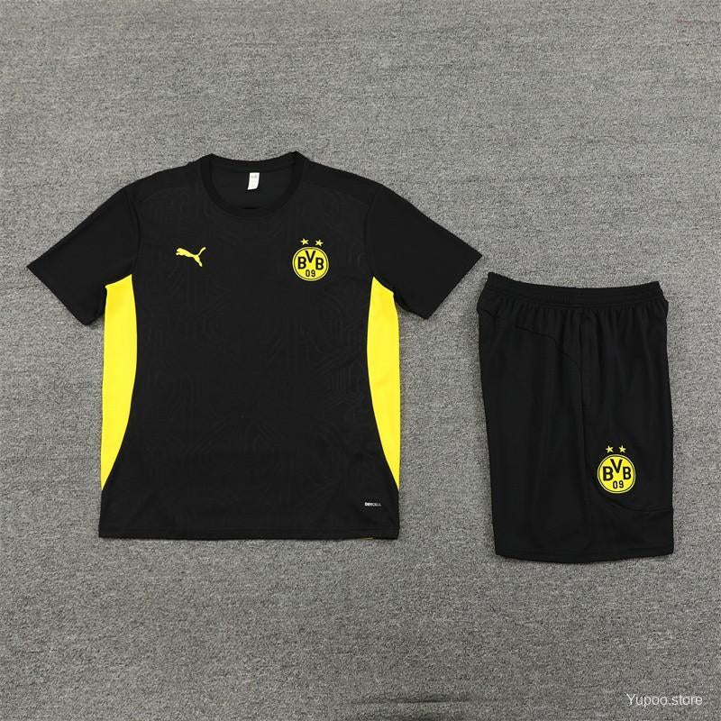 Borussia Dortmund Black Football Kit Black 2024/25