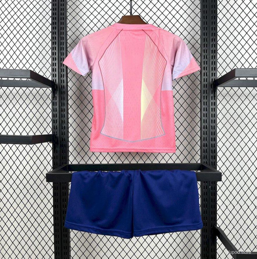 Kit ensemble football FC Barcelone/Barcelona Spécial rose 2025/26-Enfant