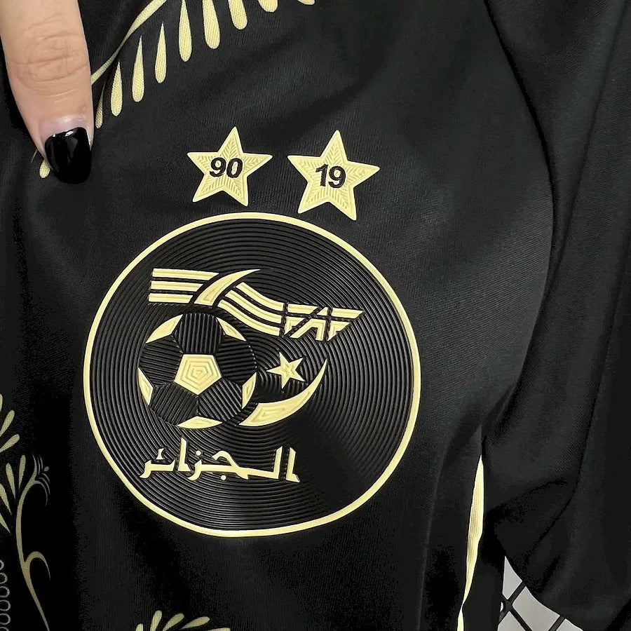 Maillot Algérie noir 2025/2026