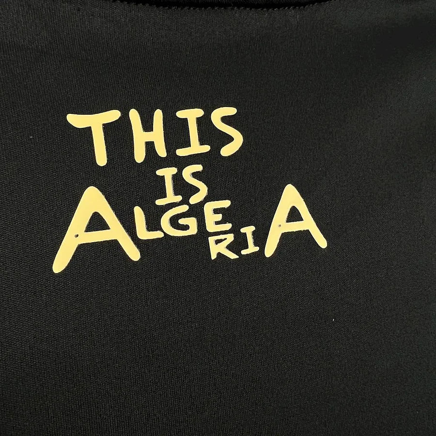 Maillot Algérie noir 2025/2026