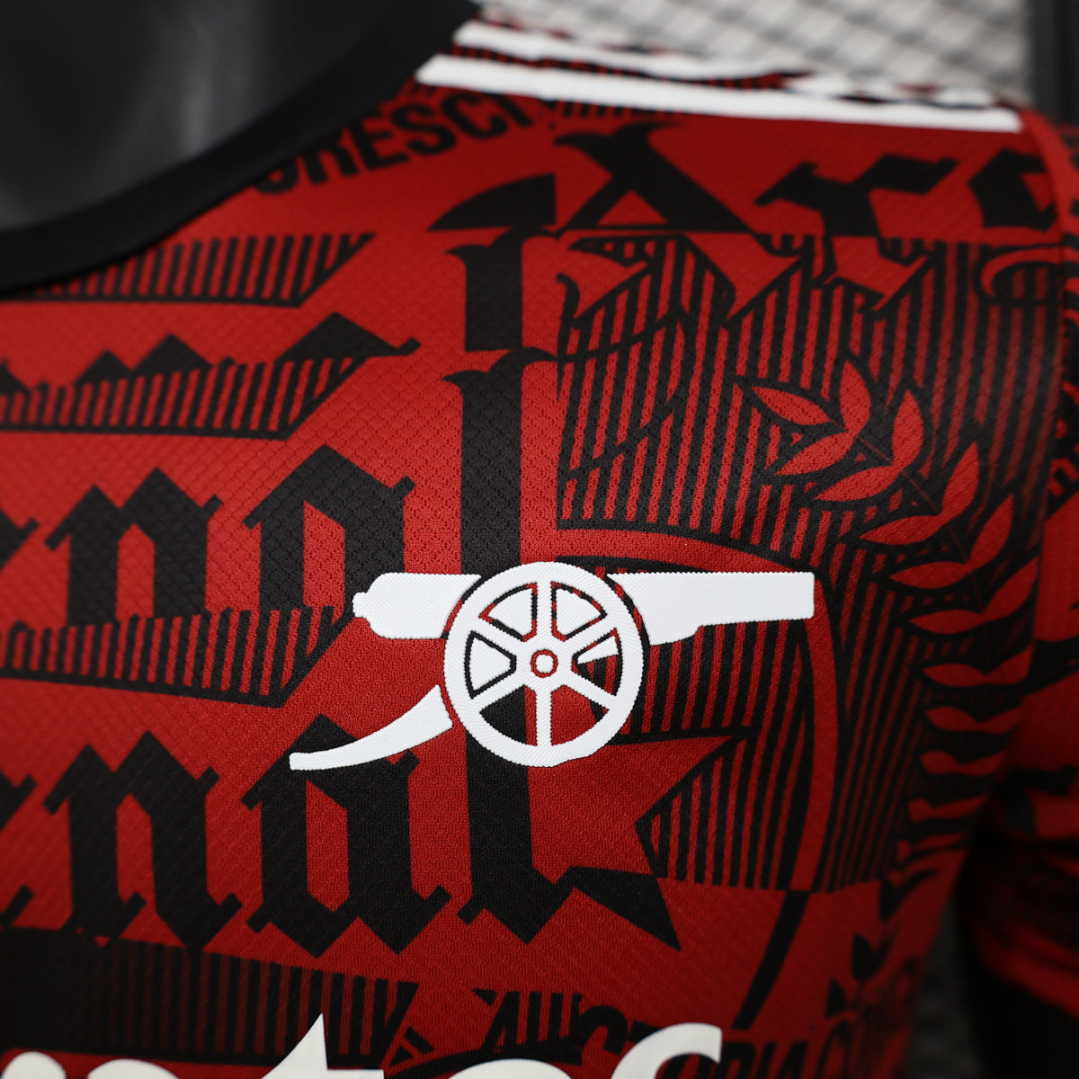 MAILLOT ARSENAL EDITION ROUGE 2024/2025– Version Player