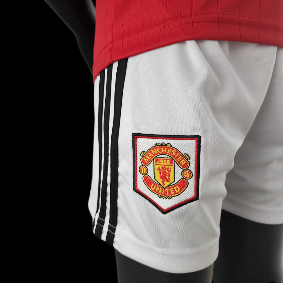 Manchester United Home Kit 2022/23 Kids
