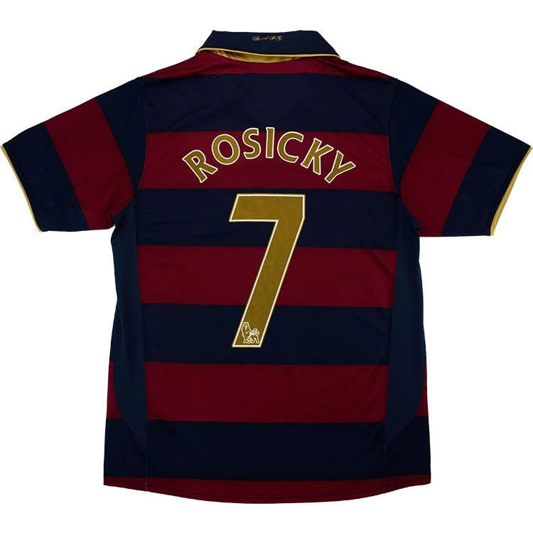 Maillot football Arsenal third 2007/08 ROSICKY #7