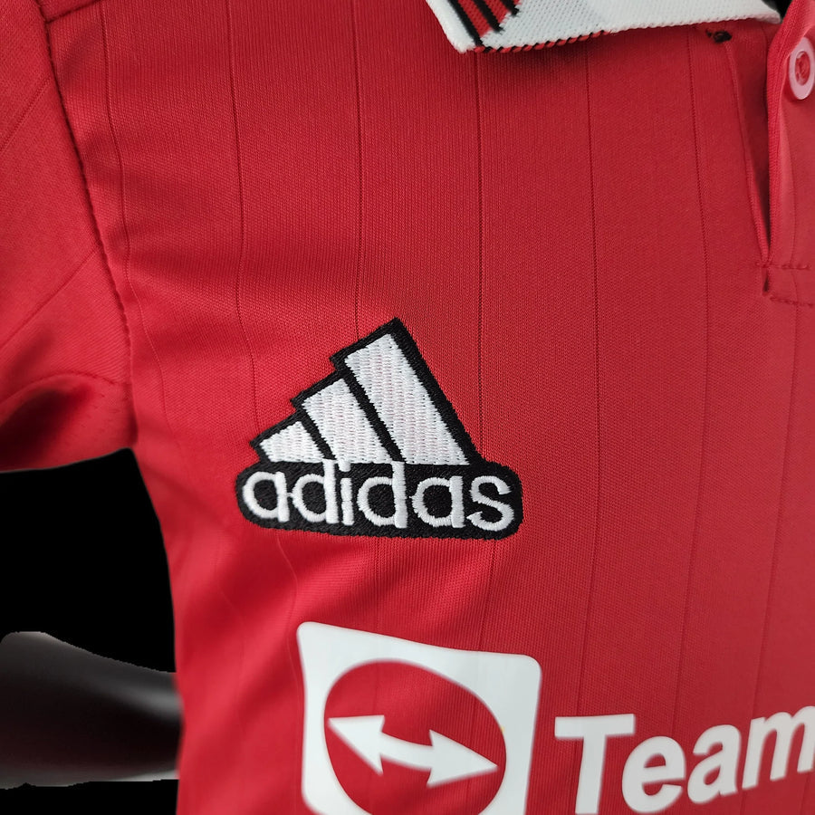 Manchester United Home Kit 2022/23 Kids