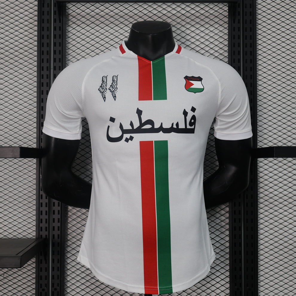 FC Palestine/Palestina White/White 2024/25 Football Shirt