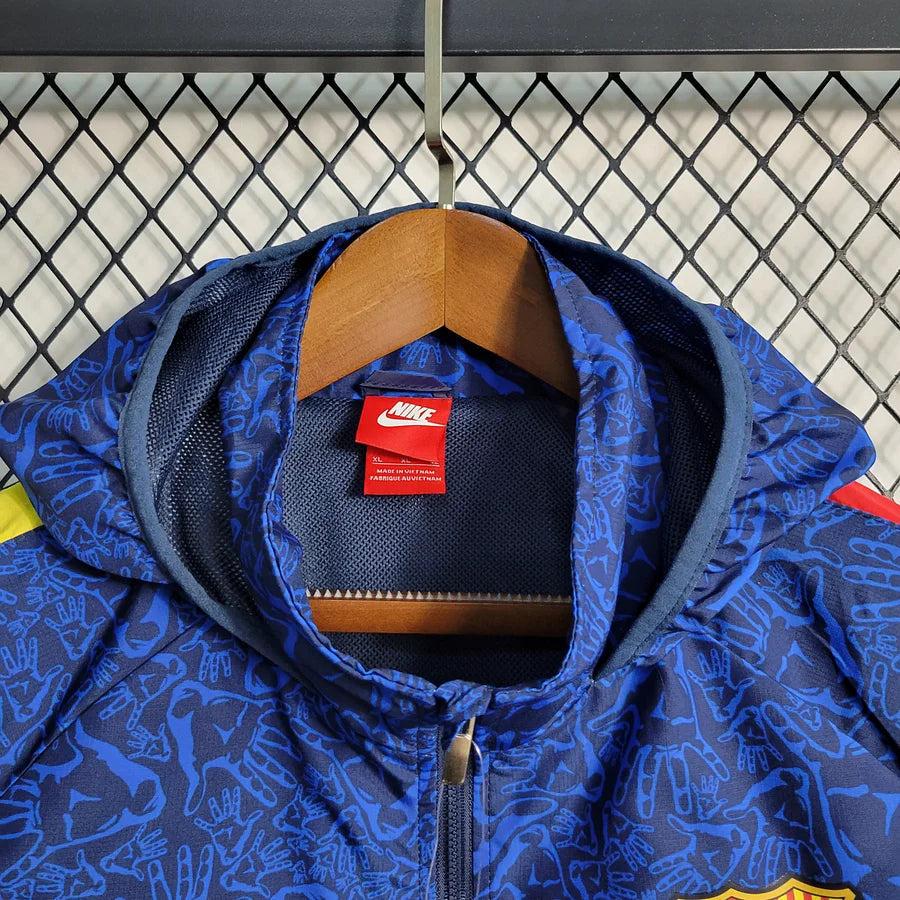 FC Barcelona/Barcelona blue windbreaker jacket 2024/25