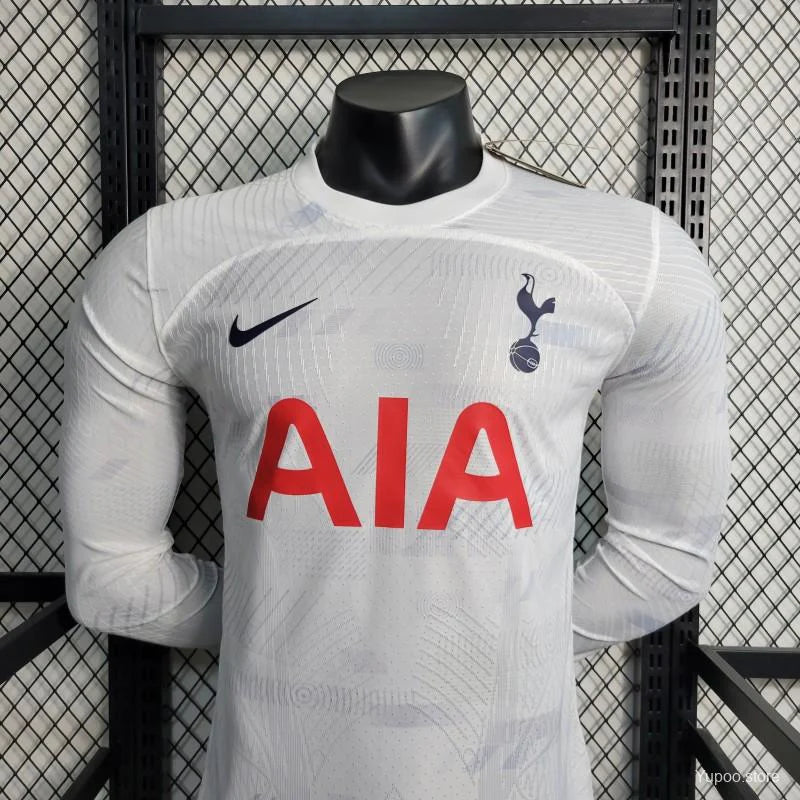 Tottenham Home Long Sleeve LS Football Shirt 2023/24