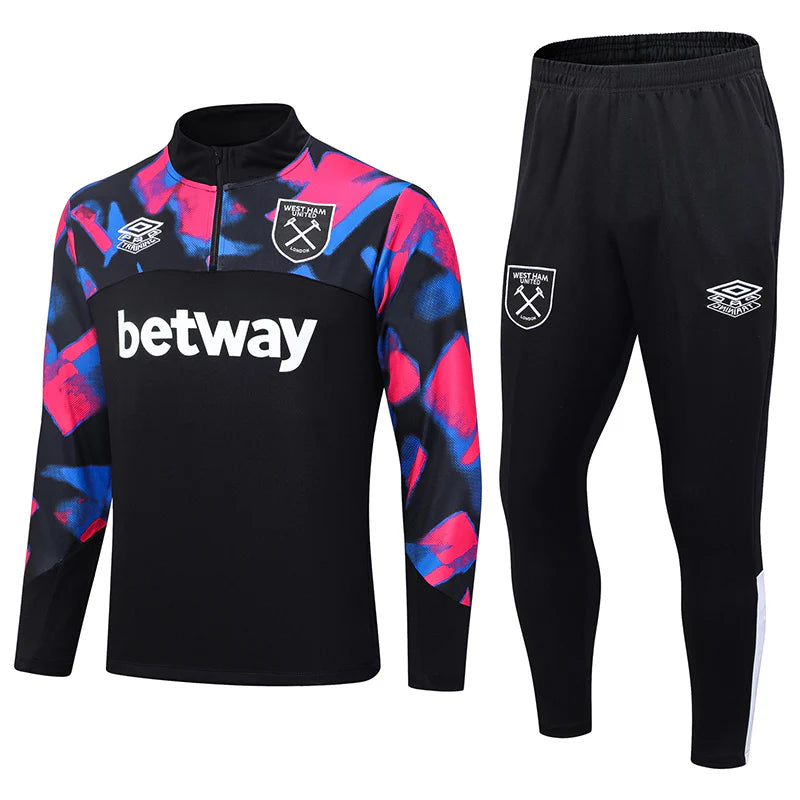 West Ham Black Tracksuit 2023/24