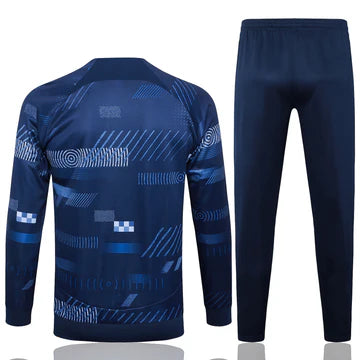 Tottenham Blue Football Tracksuit Set 2024/25
