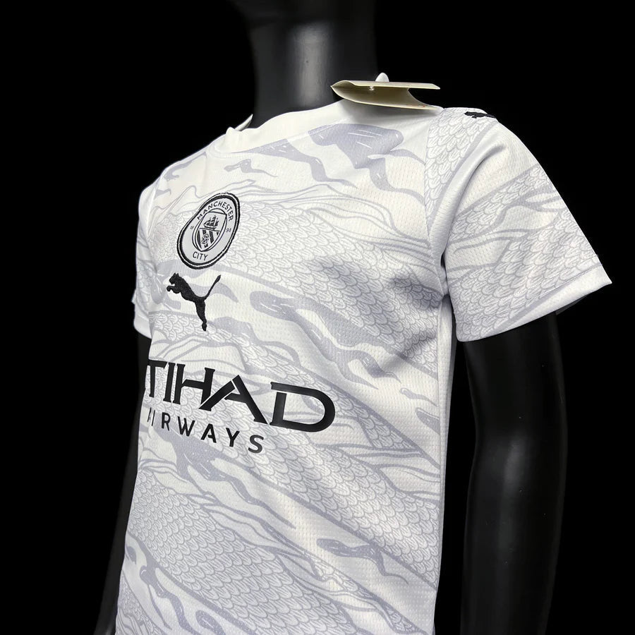 Manchester City Special Year of the Dragon Kit 2024/25-CHILDREN