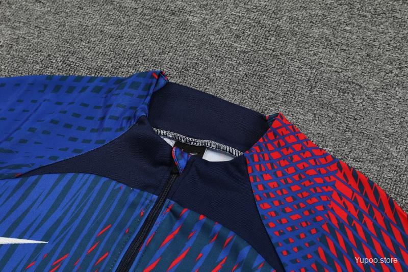 PSG Paris blue/red tracksuit 2022/23