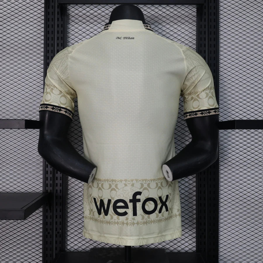 AC Milan Puma x Pleasures Beige Jersey 2024/25- Player Version