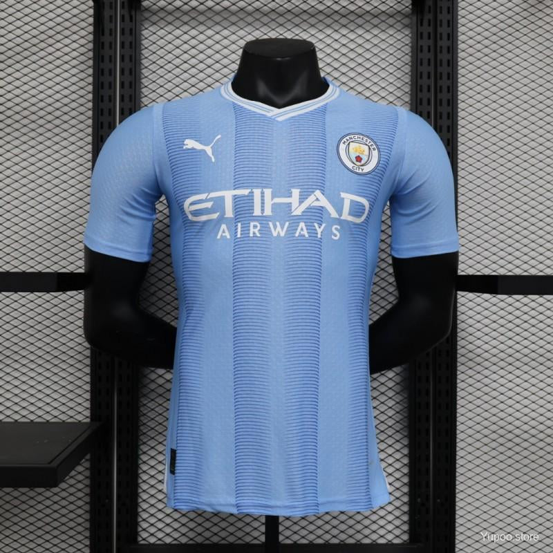 Manchester City Home Player Version Jersey 2023/24