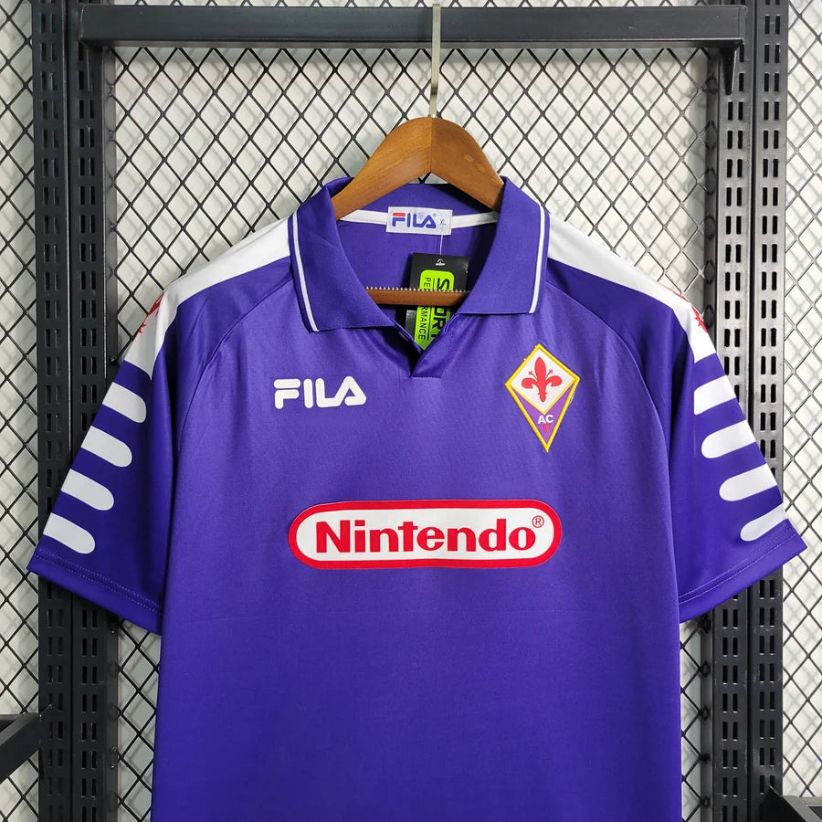Maillot Fiorentina Rétro Domicile 1998-1999 - Violet