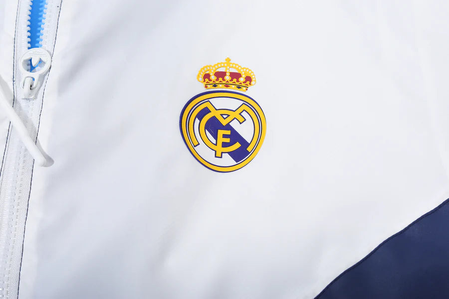 Real Madrid white coat jacket 2024/25