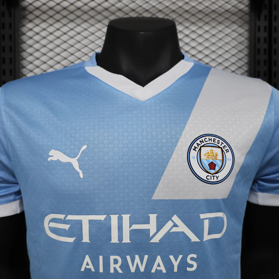 Manchester City home football jersey Player Version 2024/25