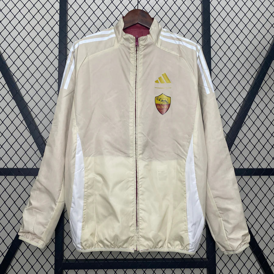 AS Roma Rome reversible windbreaker coat jacket 2024/25