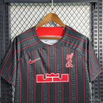 Liverpool football jersey Liverpool X Lebron YNWA 2023/24