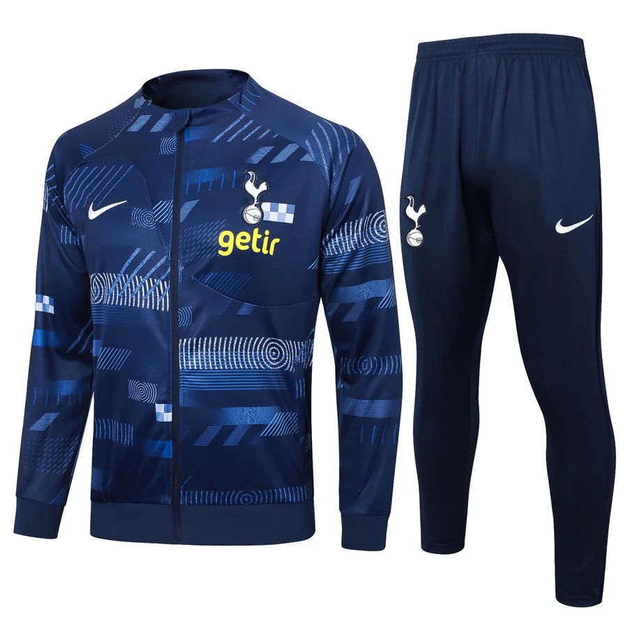 Tottenham Blue Football Tracksuit Set 2024/25