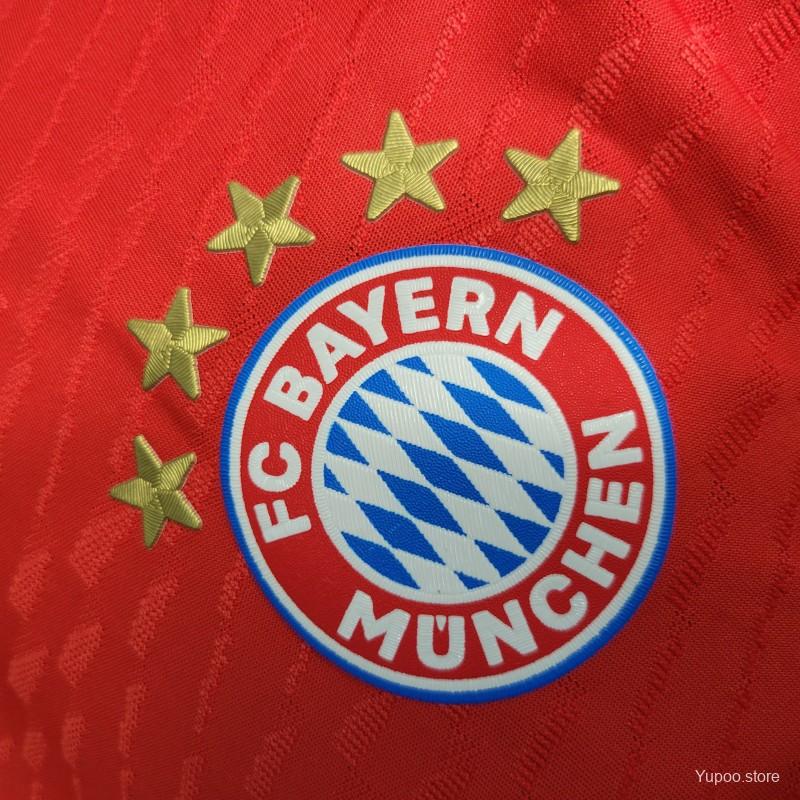Bayern Munich Home Player Version Jersey 2023/24