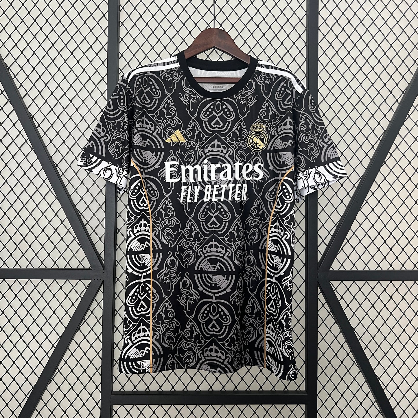 LREAL MADRID MAILLOT CONCEPT Noir 24/25