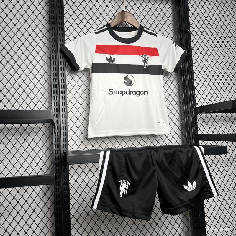 Manchester United Third Football Kit 2024/25-Children