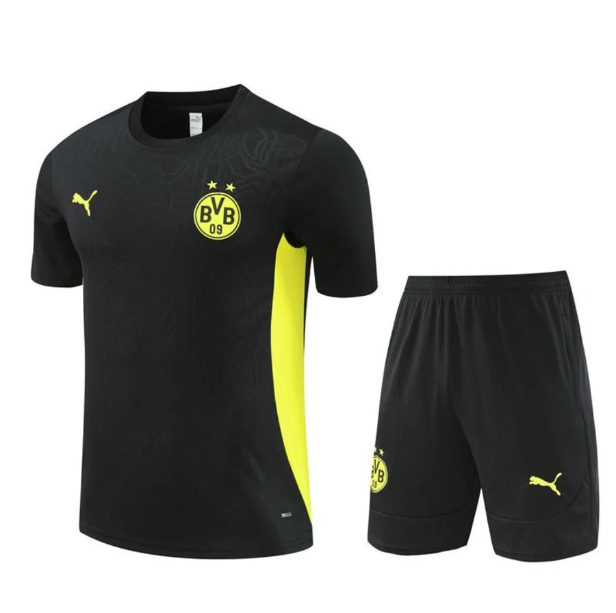 Borussia Dortmund Black Football Kit Black 2024/25
