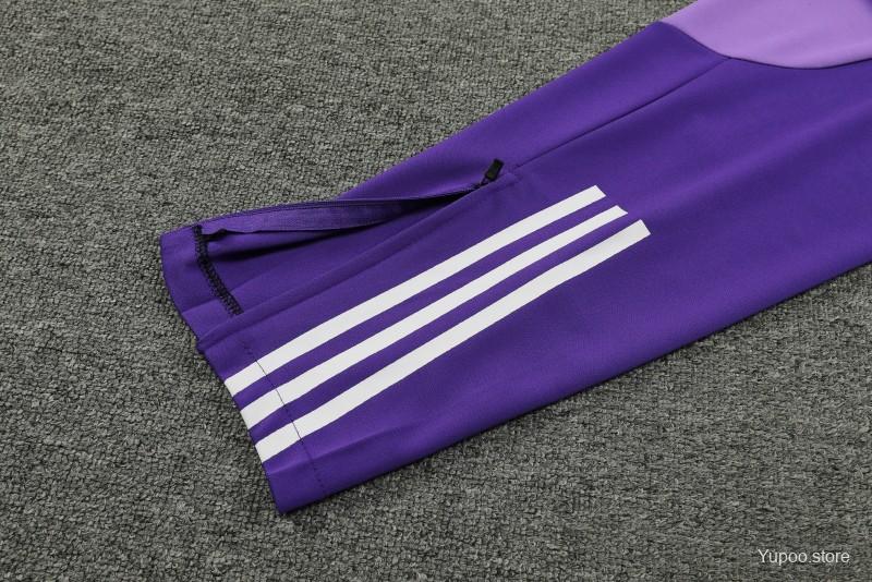 Survêtement Cruzeiro blanc/violet 2023/24