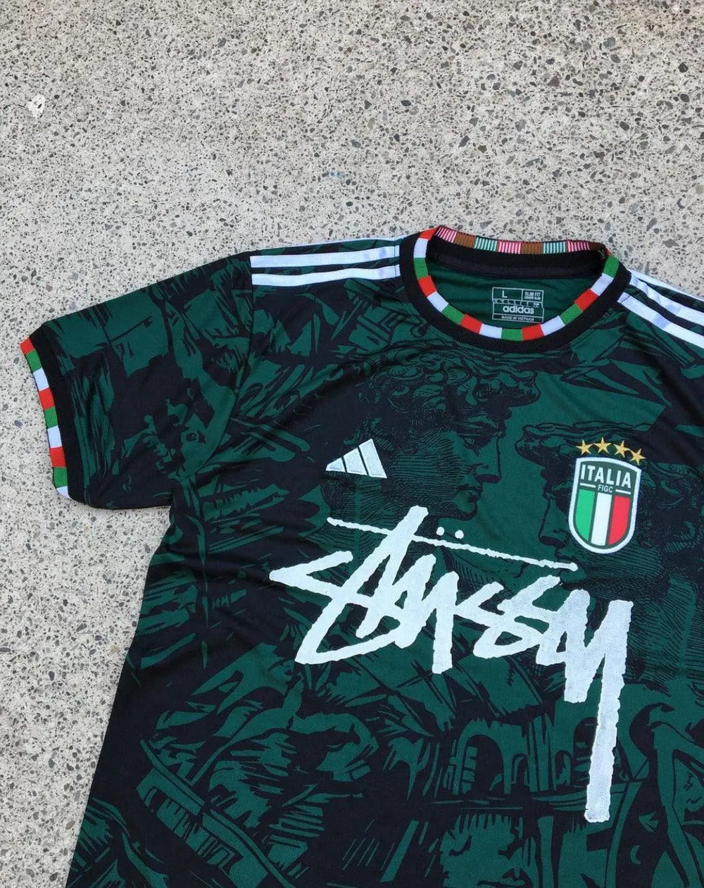MAILLOT STUSSY EDITION ITALIE
