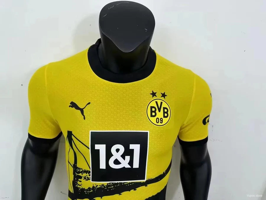 Dortmund Home Player Version Jersey 2023/24
