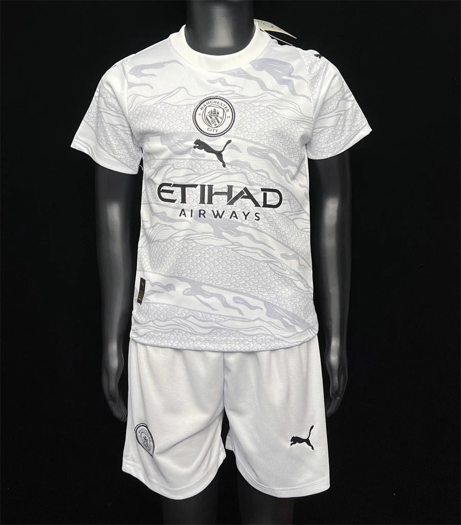 Manchester City Special Year of the Dragon Kit 2024/25-CHILDREN