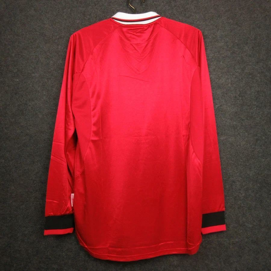 Maillot football Manchester United domicile manches longues 1998/99 FINALE CAMP NOU 1999