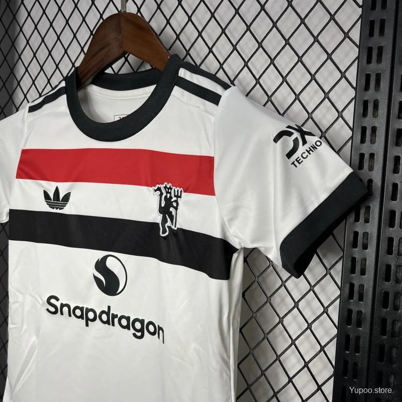 Manchester United Third Football Kit 2024/25-Children