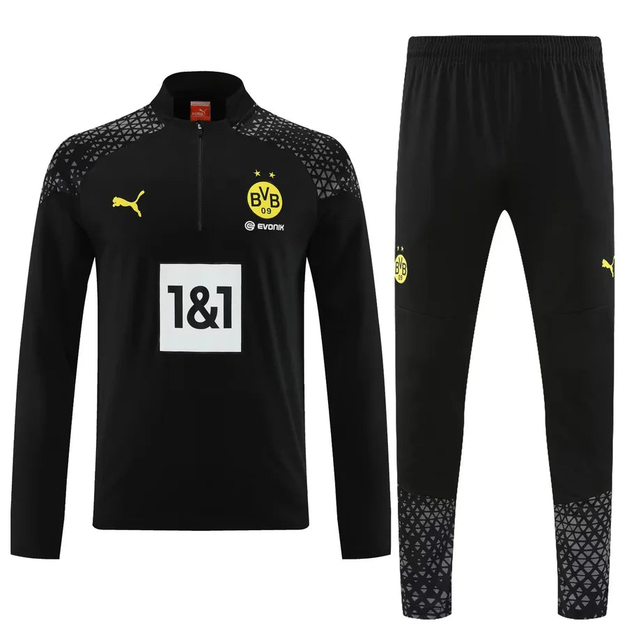 Borussia Dortmund black tracksuit 2023/24